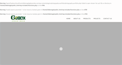 Desktop Screenshot of geboxindia.com